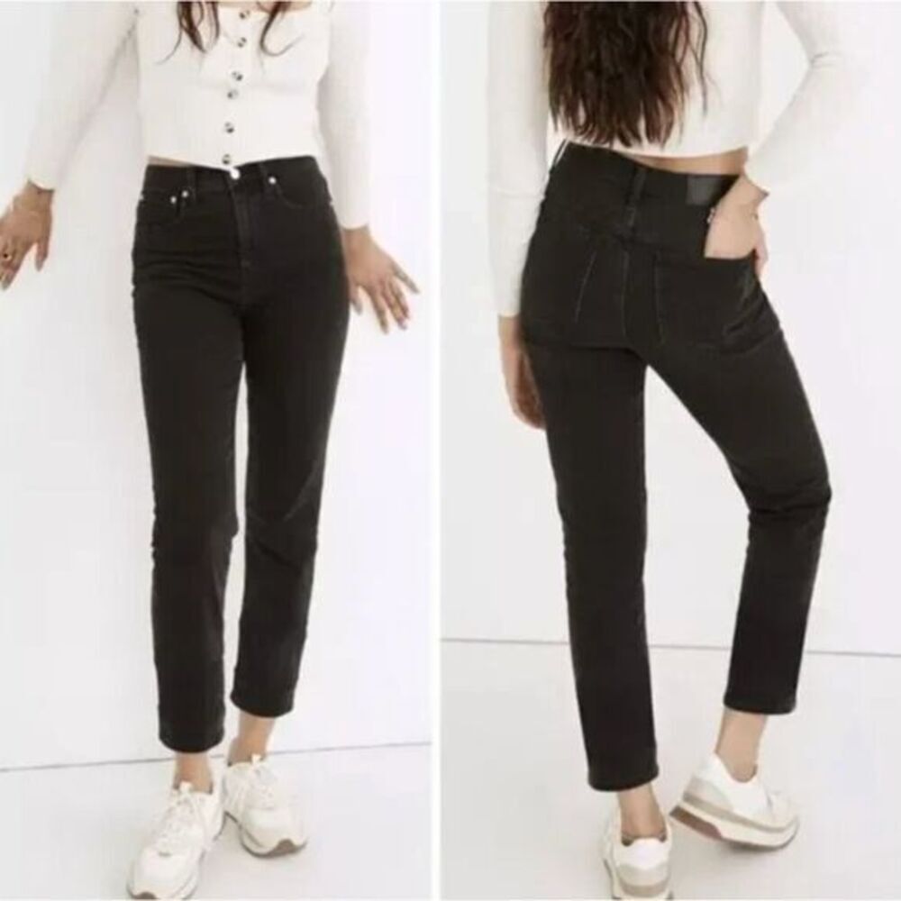 Madewell Classic Straight Jeans in‎ Lunar Wash, 27
